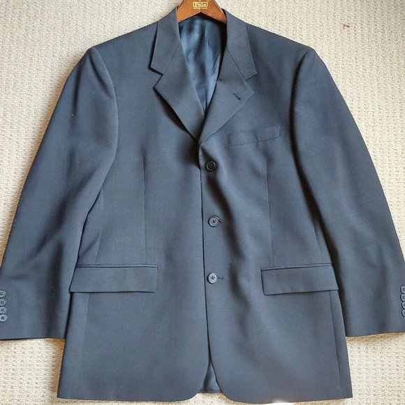 Dark Slate Suit Jacket size 40S - Picture 1 of 2